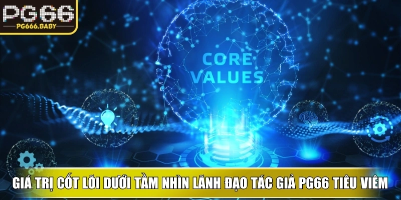 Giá trị cốt lõi dưới tầm nhìn lãnh đạo tác giả PG66 Tiêu Viêm